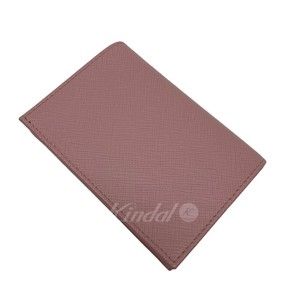 Prada Pink Triangle Saffiano Wallet